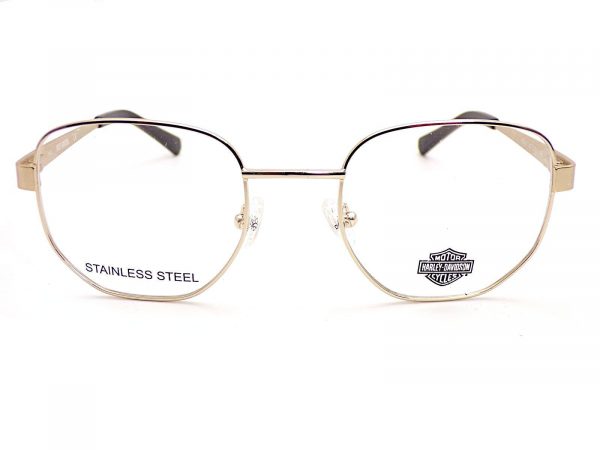 Harley Davidson Reading Glasses Gold and Black 50mm HD0881 032 - Image 3