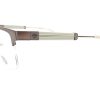 Harley Davidson Reading Glasses Brown with Grey Semi Rimless HD9013 009 - Image 2