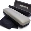 Harley Davidson Reading Glasses Brown with Grey Semi Rimless HD9013 009 - Image 4