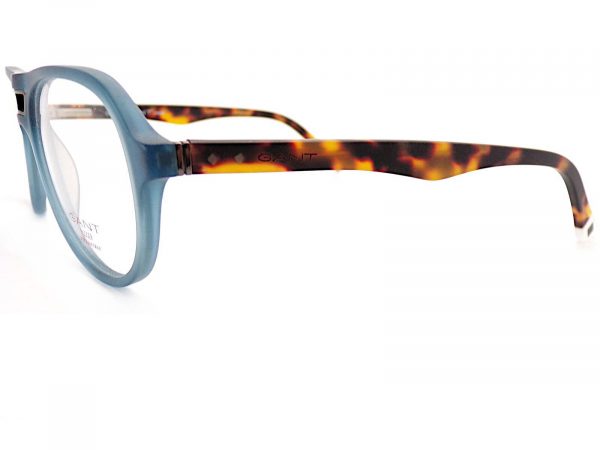 Gant Reading Glasses Matte Blue with Brown Tortoise GRA099 L78 - Image 2