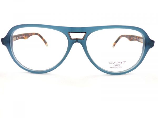Gant Reading Glasses Matte Blue with Brown Tortoise GRA099 L78 - Image 3