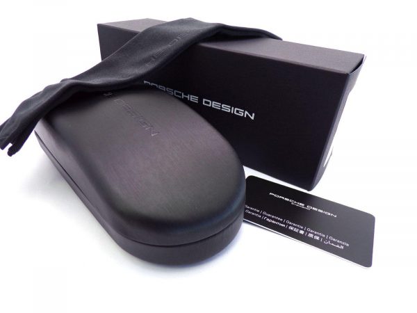 Porsche Design Reading Glasses Matte Silver with Matte Grey 58mm P8303 C - Image 4