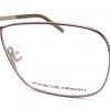 Porsche Design Reading Glasses Matte Silver with Matte Grey 58mm P8303 C