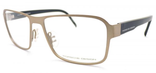 Porsche Design Reading Glasses Matte Gold with Black 56mm P8290 D