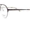 Hackett Reading Glasses Round Dark Brown with Matte Black HEB249 02 - Image 2