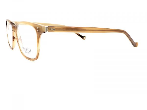 Hackett Reading Glasses Milky Brown Horn 53mm HEB182 187 - Image 2