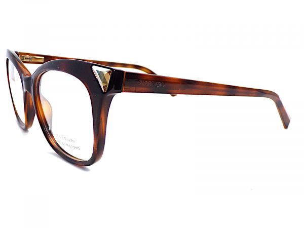 Swarovski Reading Glasses Brown Havana with Gold 52mm SK5292 052 - Image 2