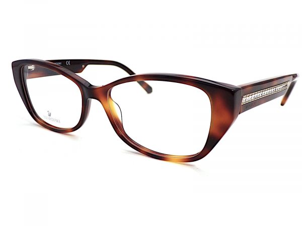 Swarovski Reading Glasses Brown Havana with Gold 53mm SK5491 052