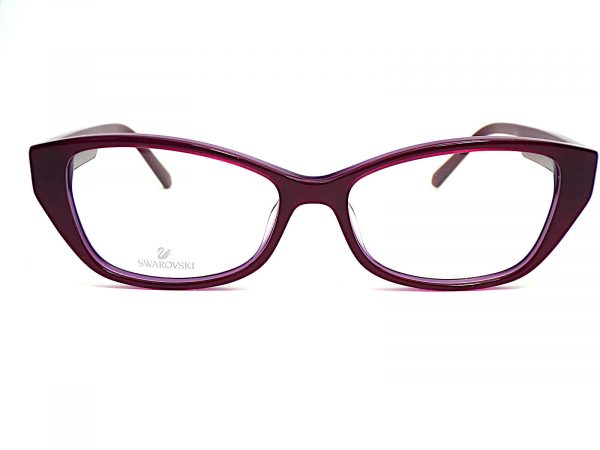 Swarovski Reading Glasses Purple Violet Silver 53mm SK5491 081 - Image 3