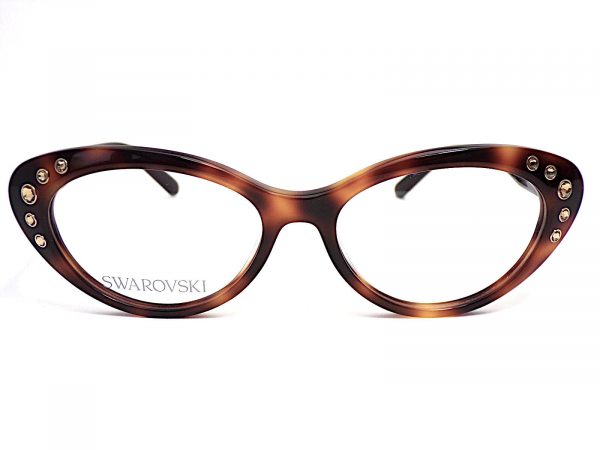 Swarovski Reading Glasses Brown Havana with Gold 53mm SK5429 052 - Image 3