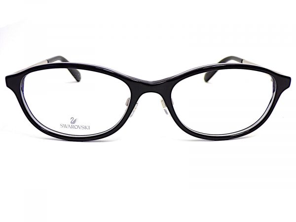 Swarovski Reading Glasses Black with Ruthenium Temples 53mm SK5379 005 - Image 3