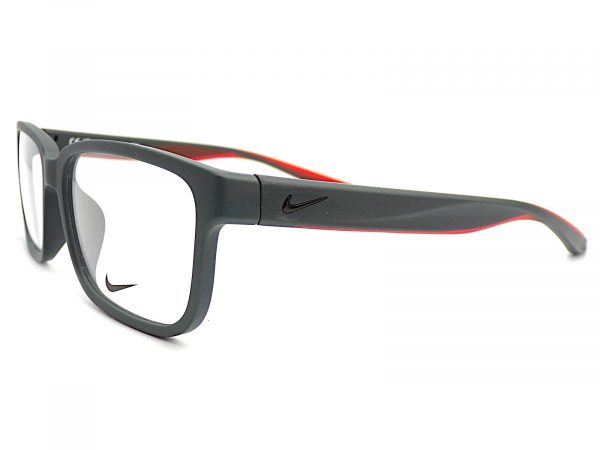 Nike Reading Glasses Matte Seaweed with Matte Red 7102 065 - Image 2