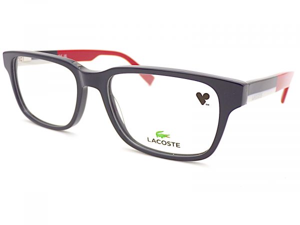 Lacoste Reading Glasses Blue with Red White 55mm L2910 410