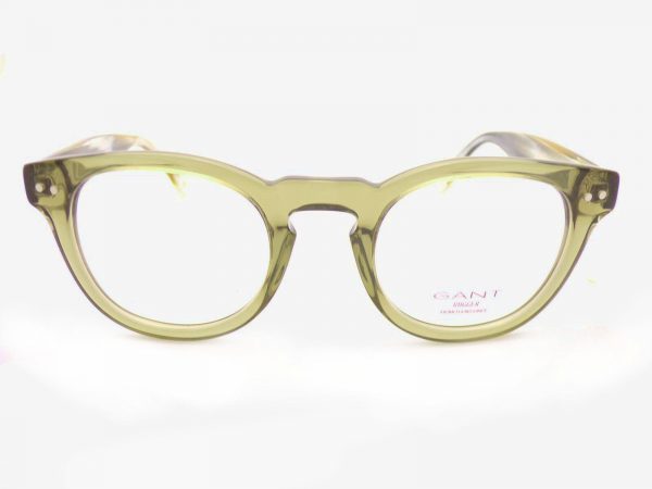 Gant Reading Glasses Olive Green Horn REED GA087 M64 - Image 3