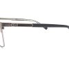 Harley Davidson Reading Glasses Matte Silver with Blue 55mm HD0976 011 - Image 2