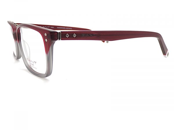 Gant Reading Glasses Matte Burgundy Grey 53mm GRA105 L48 - Image 2