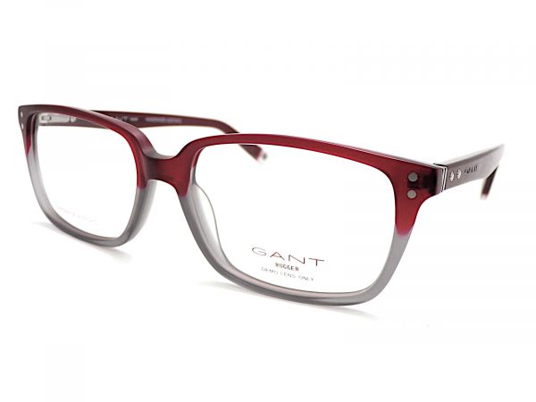 Gant Reading Glasses Matte Burgundy Grey 53mm GRA105 L48