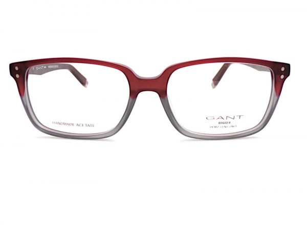 Gant Reading Glasses Matte Burgundy Grey 53mm GRA105 L48 - Image 3