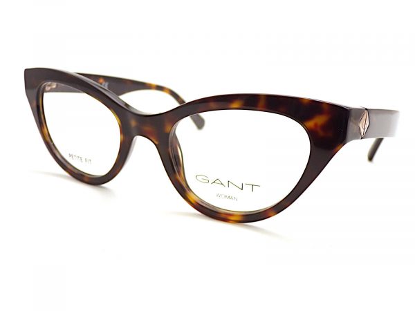 Gant Reading Glasses Brown Tortoise Petite Fit Cat Eye GA4100 052