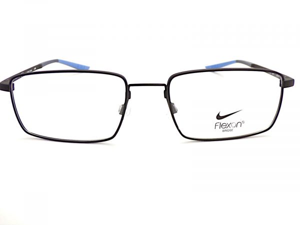 Nike Flexon Reading Glasses Black with Blue Tips 4305 008 - Image 3