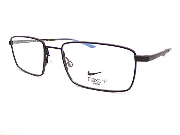 Nike Flexon Reading Glasses Black with Blue Tips 4305 008