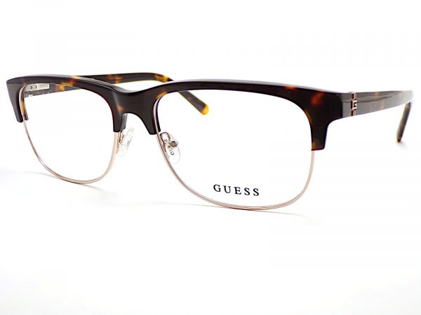 Guess Reading Glasses Dark Brown Havana Gold 55mm GU50081 052