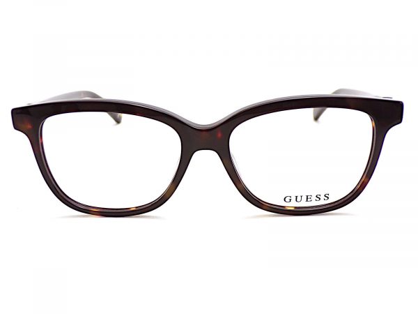 Guess Reading Glasses Dark Brown Havana with Gold GU5220 052 - Image 3