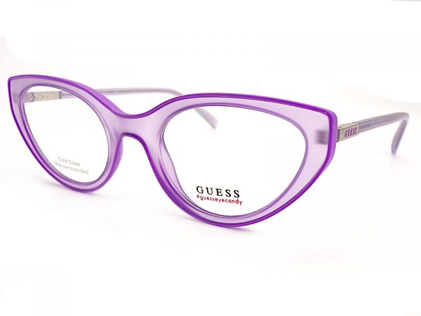 Guess Reading Glasses Matte Opaque Purple GU3058 081