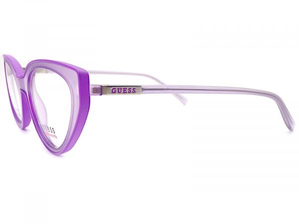 Guess Reading Glasses Matte Opaque Purple GU3058 081 - Image 2