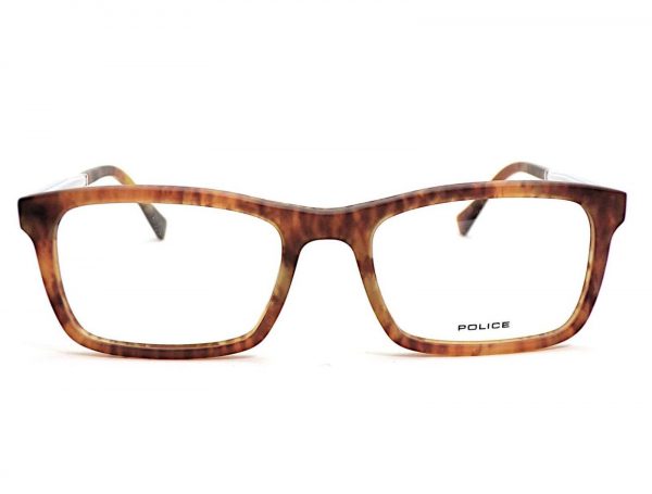 Police Reading Glasses Victory 2 Matte Amber Brown VPL262N 763 - Image 3