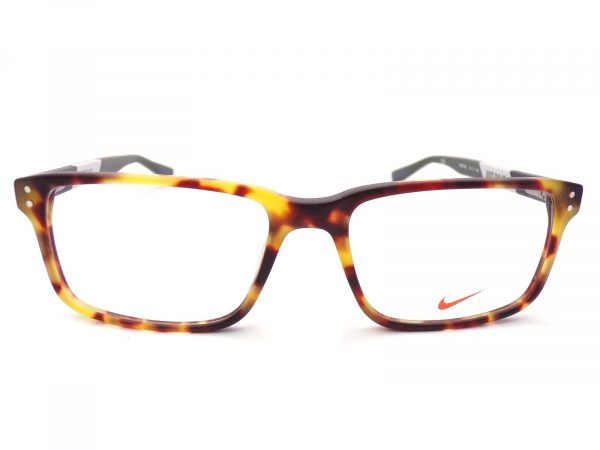 Nike Reading Glasses Brown Tortoise with Black Green Grey 7240 211 - Image 3