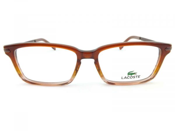 Lacoste Reading Glasses Brown Fade 52mm L2720 210 - Image 3