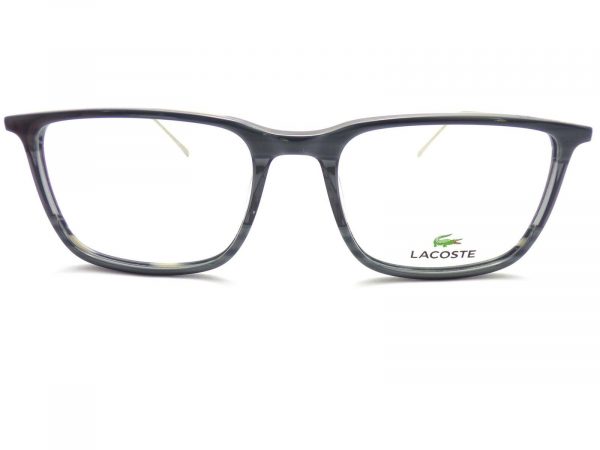 Lacoste Reading Glasses Striped Avio Grey 52mm L2827 466 - Image 3