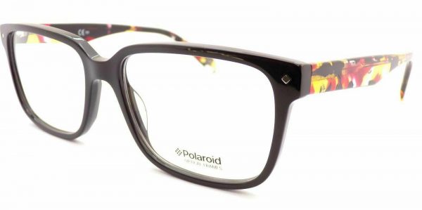 Polaroid Reading Glasses Black with Semi Transparent Havana 55mm PLD D344 9N4