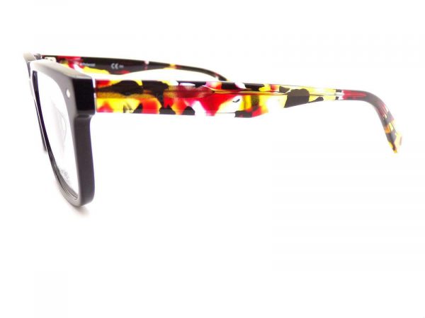 Polaroid Reading Glasses Black with Semi Transparent Havana 55mm PLD D344 9N4 - Image 2