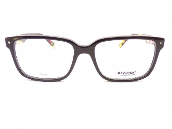 Polaroid Reading Glasses Black with Semi Transparent Havana 55mm PLD D344 9N4 - Image 3