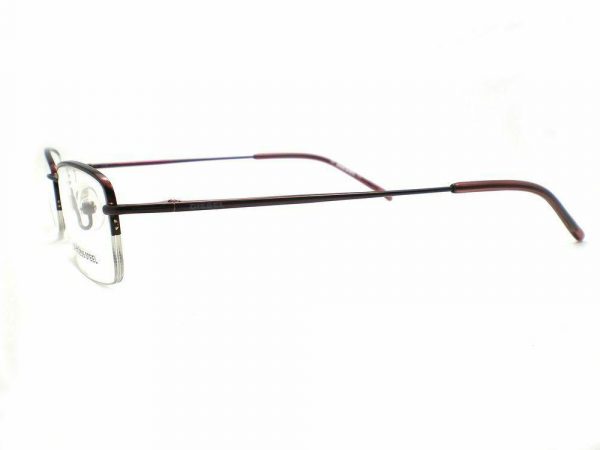 Diesel Reading Glasses Small Fit IDENTITY 47mm Semi Rimless Dark Aubergine 7C3 - Image 2