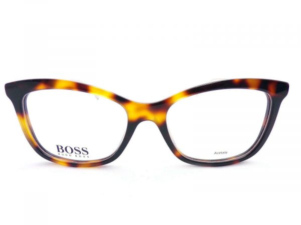 Hugo Boss Reading glasses 53mm Brown Havana with Silver Arms 0946 086 - Image 3