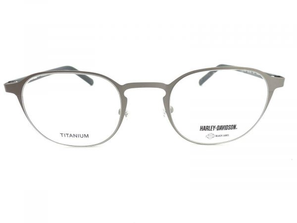 Harley Davidson Titanium Reading Glasses Grey with Blue HD1015 011 - Image 2