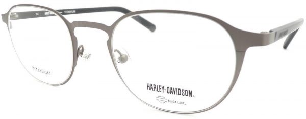 Harley Davidson Titanium Reading Glasses Grey with Blue HD1015 011