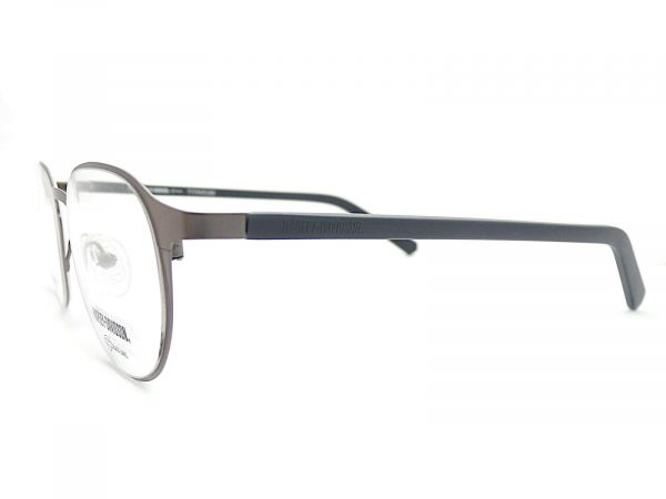 Harley Davidson Titanium Reading Glasses Grey with Blue HD1015 011 - Image 3