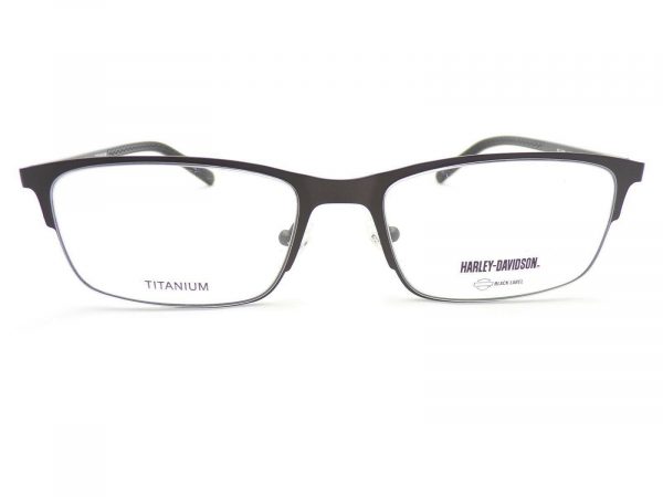 Harley Davidson Titanium Reading Glasses Carbon and Black HD1016 009 - Image 2