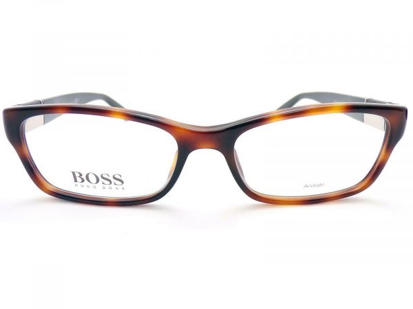 Hugo Boss Reading Glasses Brown Havana with Dark Brown Gold 0632 F3W - Image 3