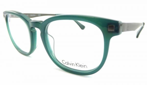 Calvin Klein Reading Glasses 50mm Olive Green with Matte Brown Arms CK5940 318