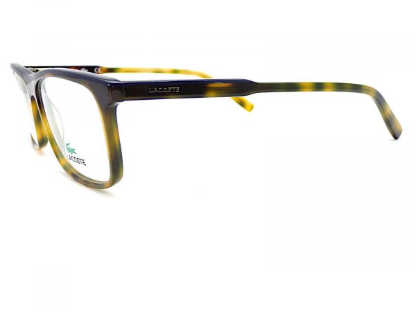 Lacoste Reading Glasses Brown Havana with Dark Blue 55mm L2860 214 - Image 2