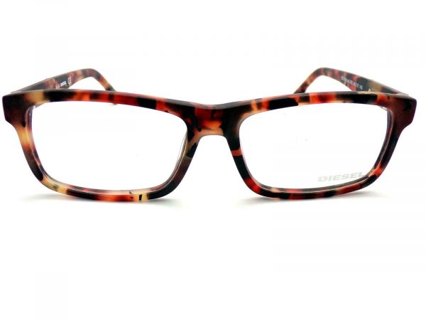 Diesel Reading Glasses Matte Autumn Brown Havana/ Antique Pewter 54mm DL5090 055 - Image 3